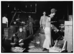 Lewis Hine child labor: Day scene in New Jersey Glass House. Boy is Howard ---, 15 years old but has been in the glass works for two years, and has worked some at night. Location: New Jersey.