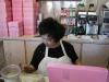 Nice donut lady at Chuck's
