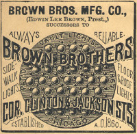 Brown Brothers logo &middot; 1885