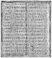 PLAN OF CHECKERED PLATE DOORS