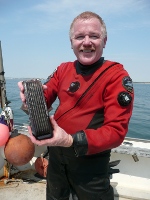 Deck prism recovered from the wreck of the Cornelia Soule