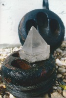 Deck prism recovered from the wreck of the Frank Buck