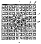 FLW prism tile design D27,995