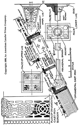 Details of Stationary Canopy (Brace Support)