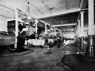 Second Floor of Stern Bros., showing Luxfer Prisms installation