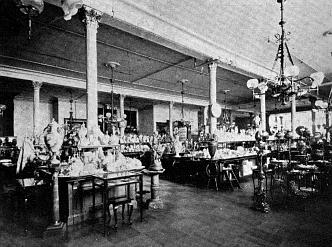 Third Floor of Stern Bros., showing Luxfer Prisms installation