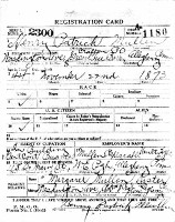 Fourth Draft Registration Card for Patrick Henry Mullen