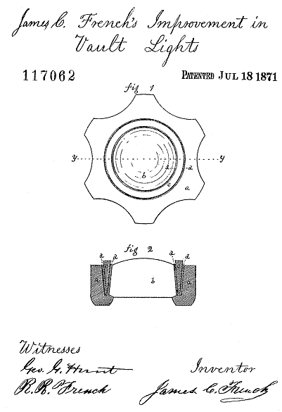 117,062 &middot; French &middot; Improvement in Vault Lights