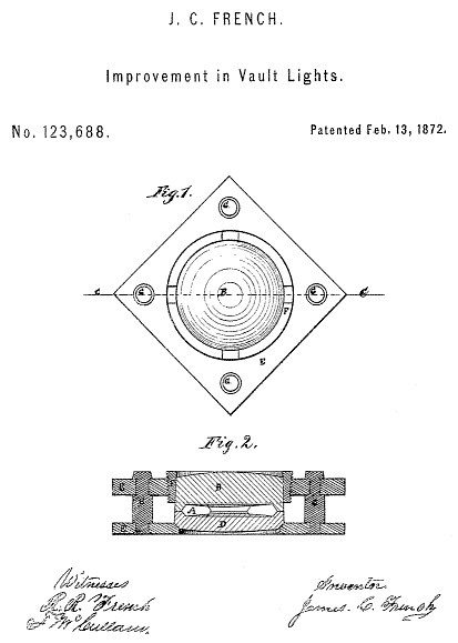 123,688 &middot; French &middot; Improvement in Vault Lights