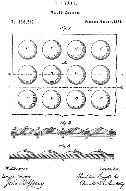 136,519 &middot; Hyatt &middot; Improvement in Vault-Covers