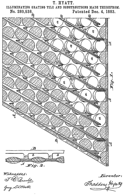 289,538 &middot; Hyatt &middot; Illuminating Grating-Tile and Constructions Made Therefrom