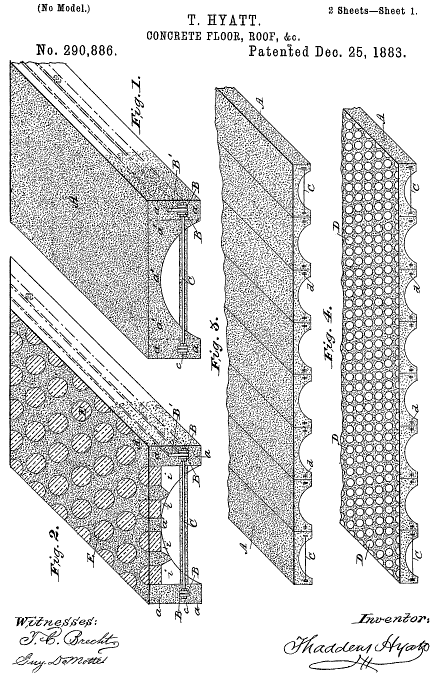 290,886 &middot; Jacobs &middot; "Concrete Floor, Roof, &c.