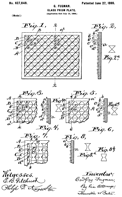 627,848 &middot; Fugman &middot; Glass Prism-Plate