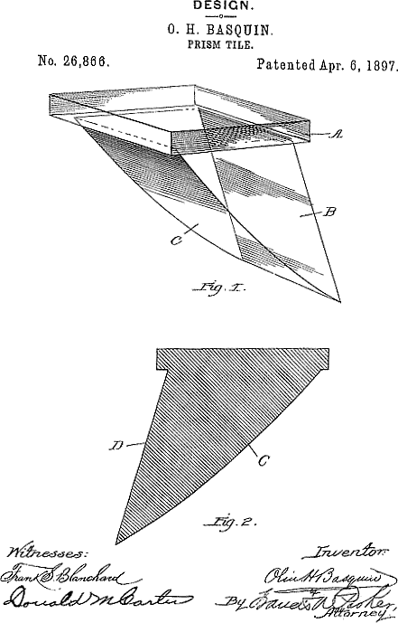 D26,866 &middot; Basquin &middot; Design for a Prism Tile