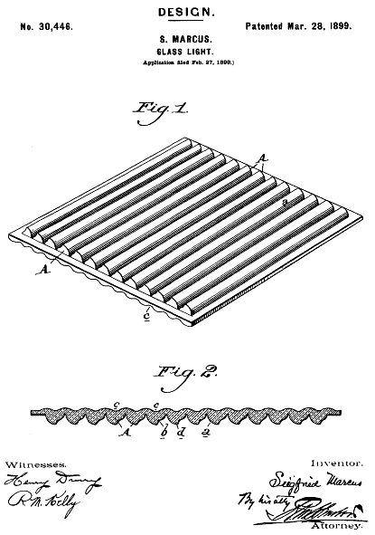 D30,446 &middot; Marcus &middot; Design for a Glass Light