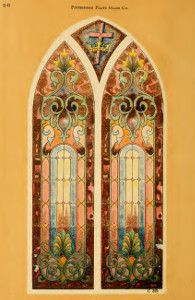 PPG stained glass &middot; DD &middot; ca.1900