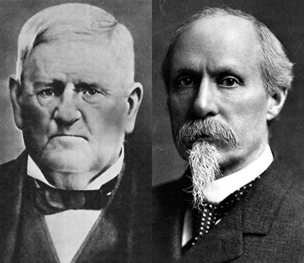 Captain John B. Ford and John Pitcairn, Jr.