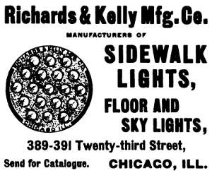 Richards & Kelly ad from The Inland Architect and News Record &middot; 1901