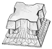"SUNBURST" PRISM